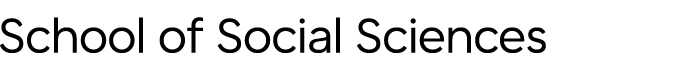Mobile Wordmark for the School of Social Sciences